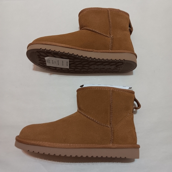 Koolaburra By UGG Koola Mini II Women's 6 Chestnut Suede Lined Boots 1114851 - Picture 6 of 7